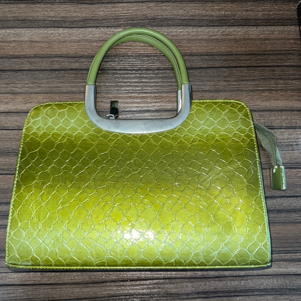 Green Handbag With Additional Matching Crossbody! - image 1